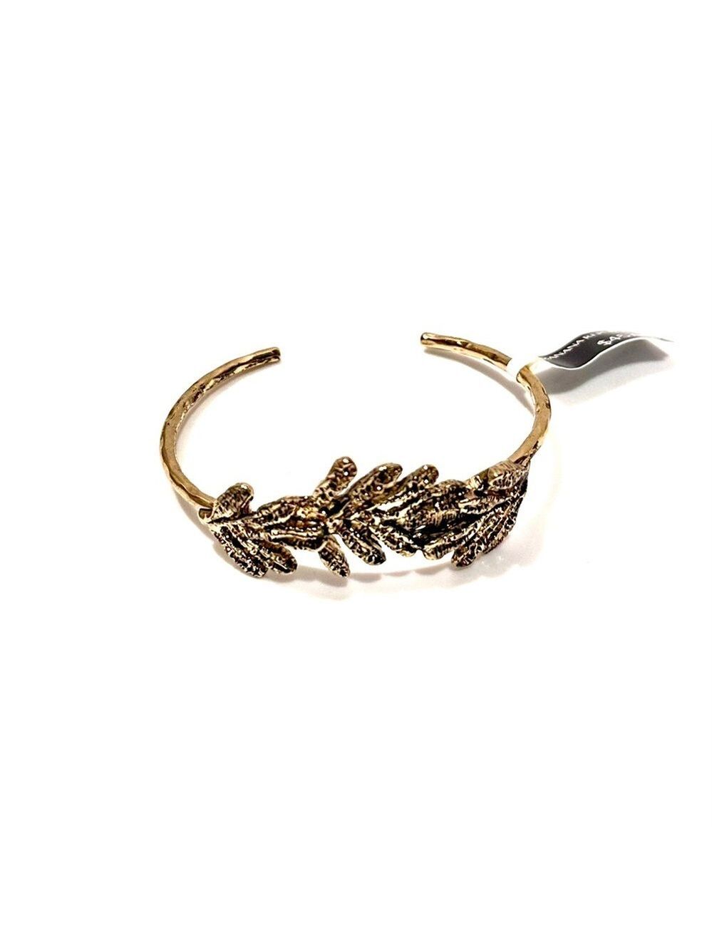 BANANA REPUBLIC | Brass Filagree Wire Cuff Bracelet | NWT